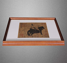 弋阳书画装裱配框服务案例